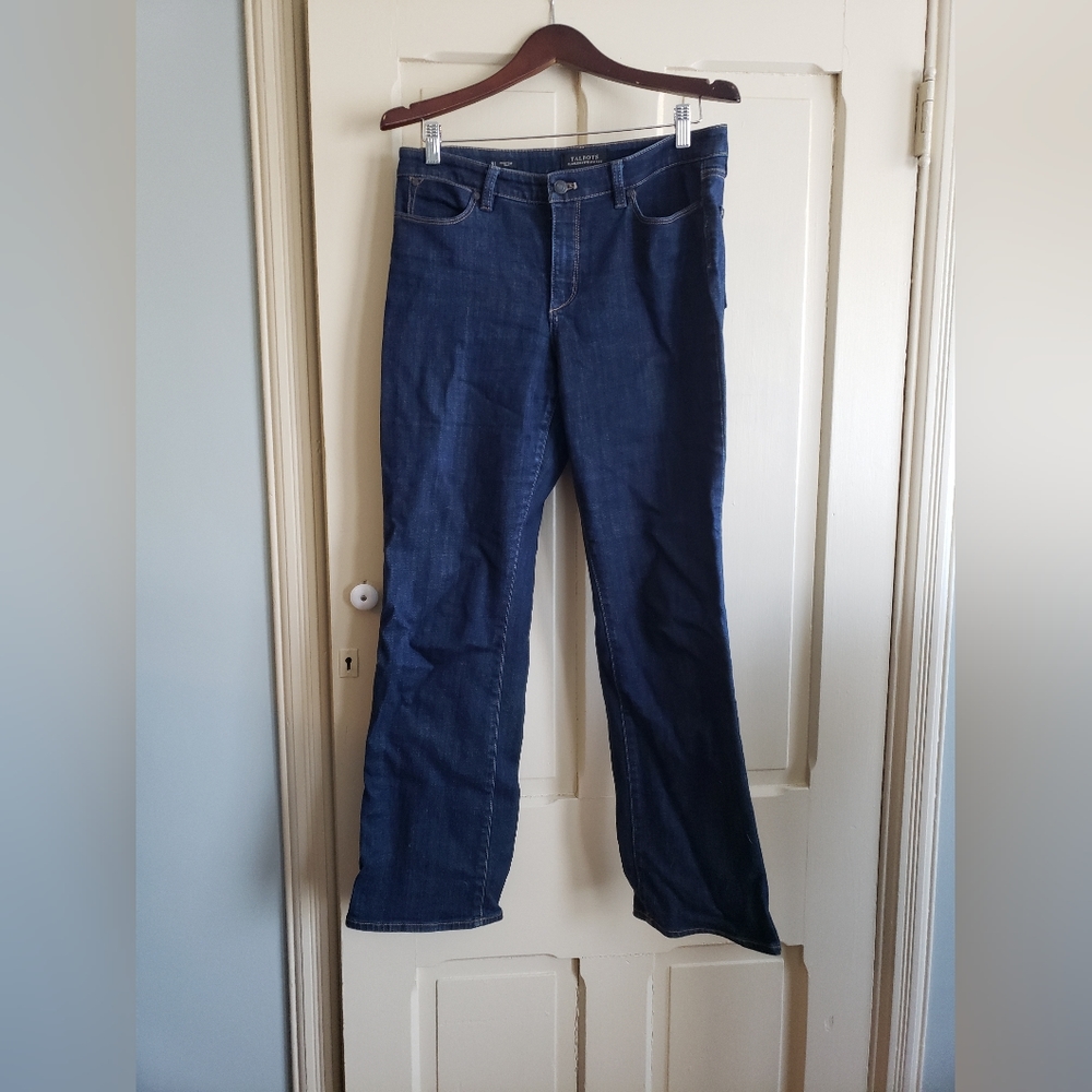 Talbots boot cut jeans, size 8